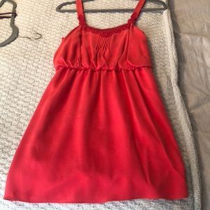 Tibi New York Silk Coral Pink Dress 0